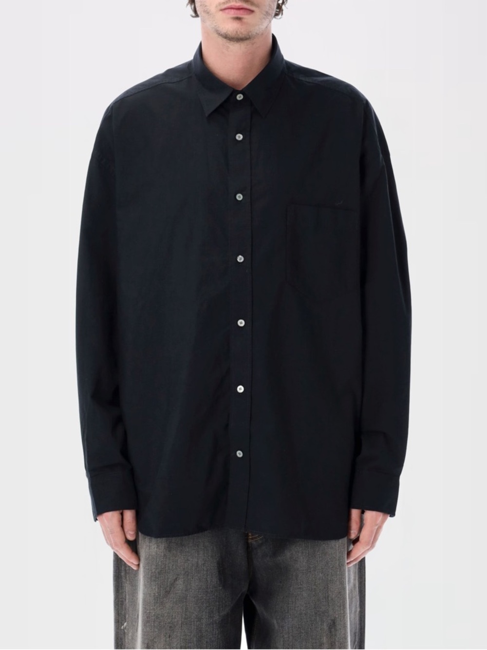 ACNE STUDIOS - Sarkis Button-Down Collar Cotton-Poplin Shirt